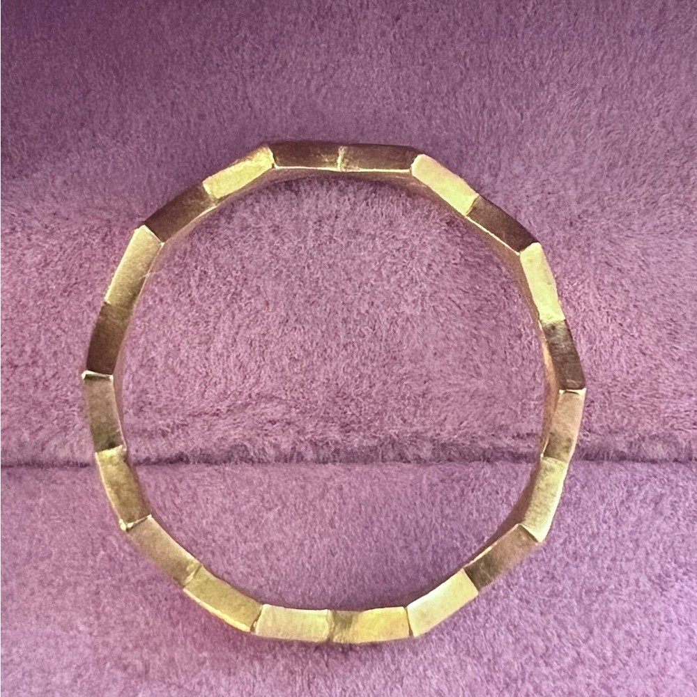 Jade Trau Clara diamond band Ring - 18K yellow gold - Picture 8 of 15